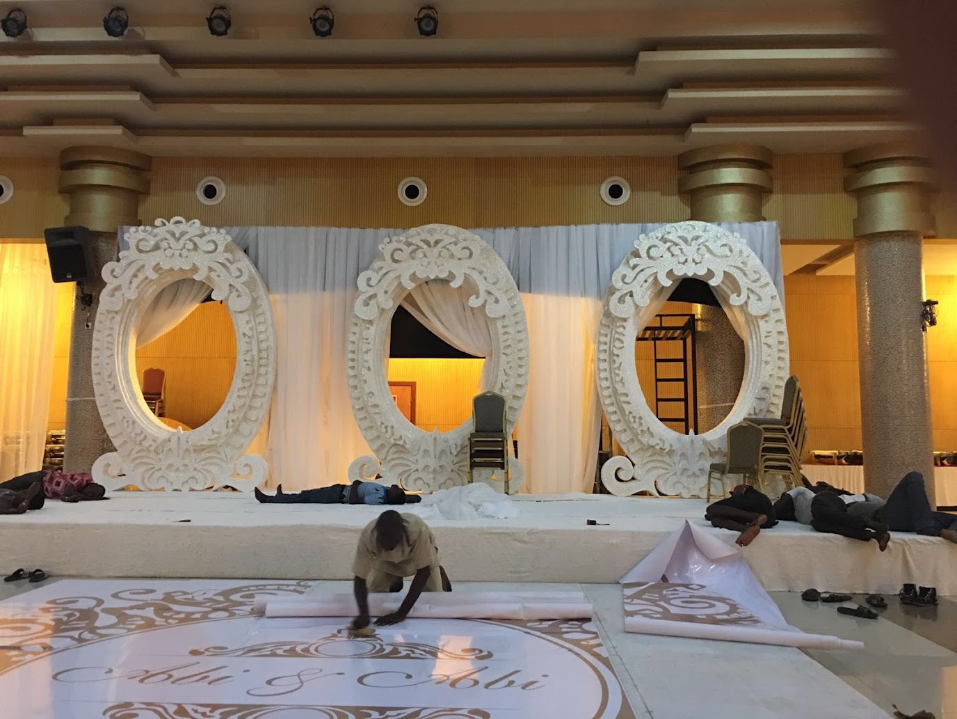 Polystyrene Event Set Design